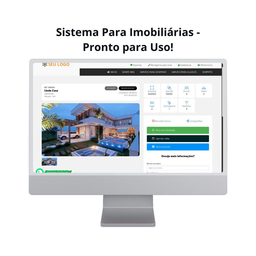 Sistema para imobiliárias pronto para uso: como organizar imóveis, corretores e aumentar vendas