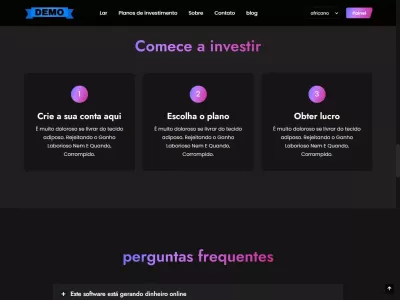 Sistema Investimento Laravel 6