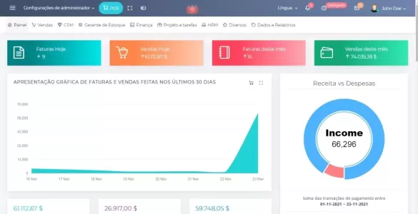 Sistema De Contabilidade, Crm E Pdv 5