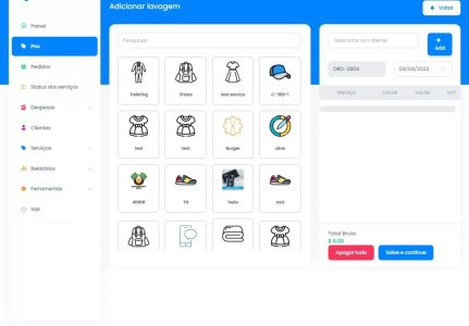Sistema Para  Lavanderia 5