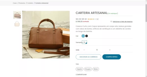 Sistema Loja Online Roupas 6