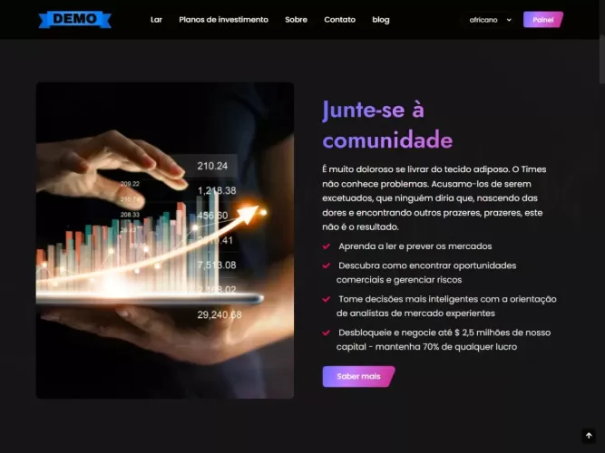 Sistema Investimento Laravel