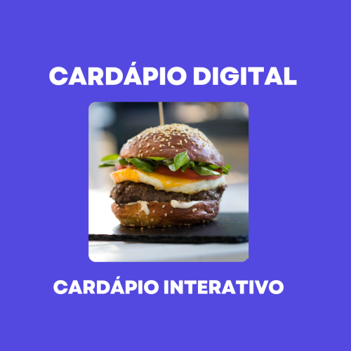Cardápio Digital Com QR CODE