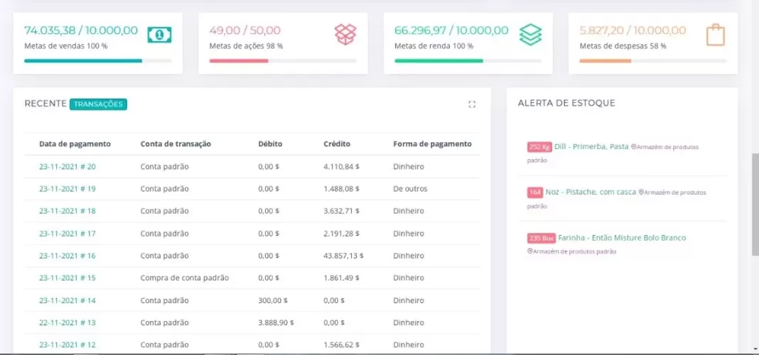 Sistema De Contabilidade, Crm E Pdv
