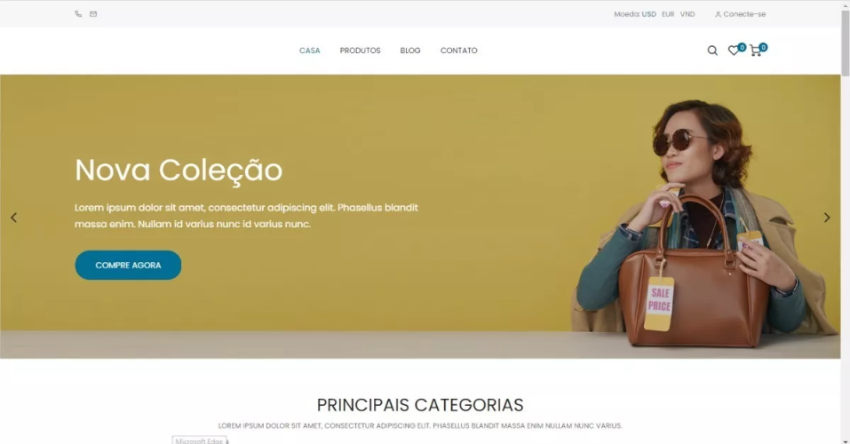 Sistema Loja Online Roupas