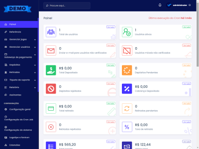 Plataforma Cassino Php 7