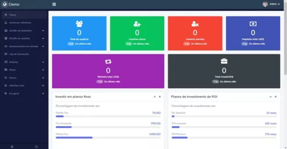Plataforma Investimento   bancária avançada HYIP e ICO