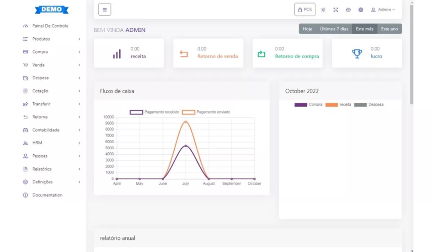 Sistema De Gestão De Estoque Com Pos