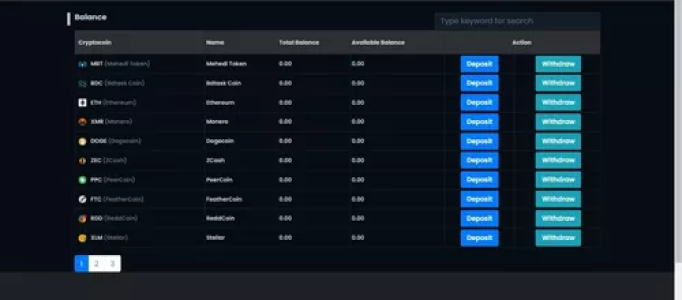 Sistema  Exchange Criptomoedas 3