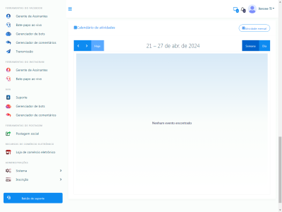 Plataforma de AI Chatbot Integrada para Facebook, Instagram, E-commerce, e Marketing de Mídia Social (SaaS) 5