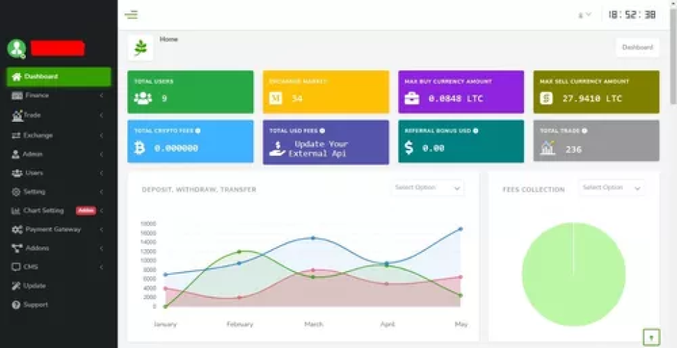 Sistema  Exchange Criptomoedas