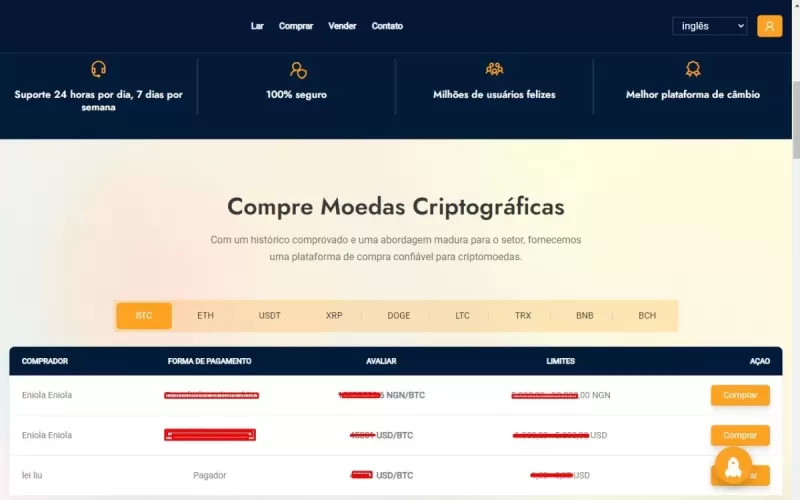 Sistema Plataforma De Troca P2p