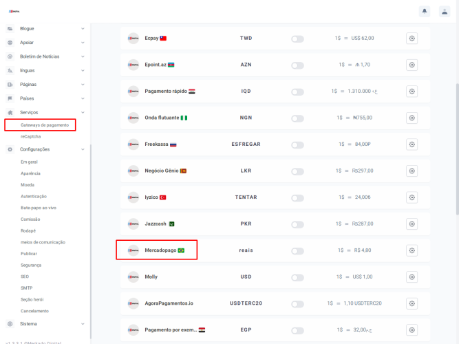 Software De Serviços E Projetos Freelancer