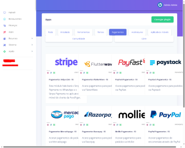 Cardápio Digital QR  SAAS 5