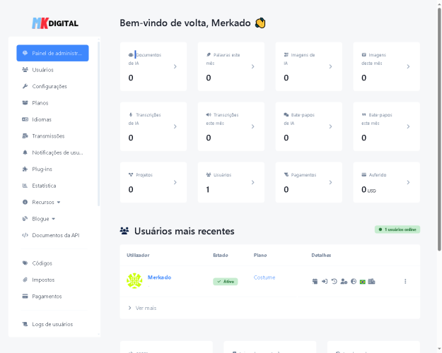 Gerador de Imagens e Fala Para Texto (SAAS)