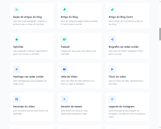 Gerador de Imagens e Fala Para Texto (SAAS)