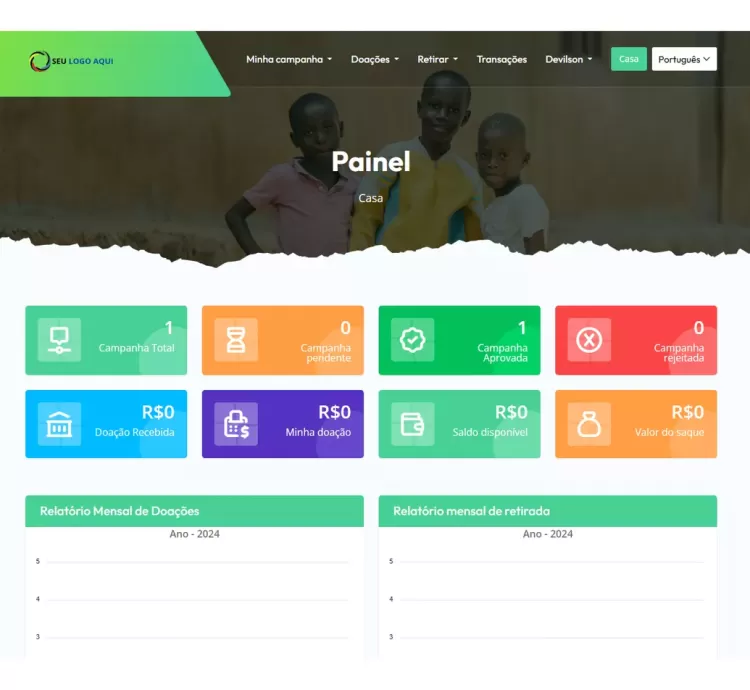Sistema Para Doações Tipo Vakinha