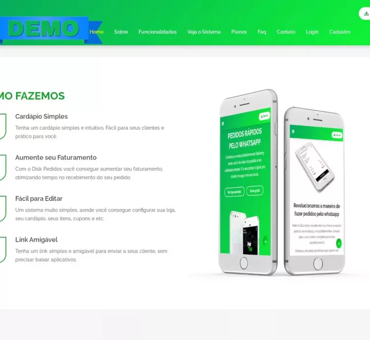 Sistema De Delivery Multicardápios Com Integração Whatsapp