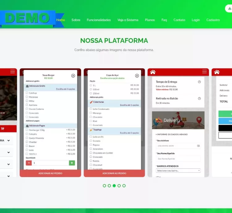 Sistema De Delivery Multicardápios Com Integração Whatsapp