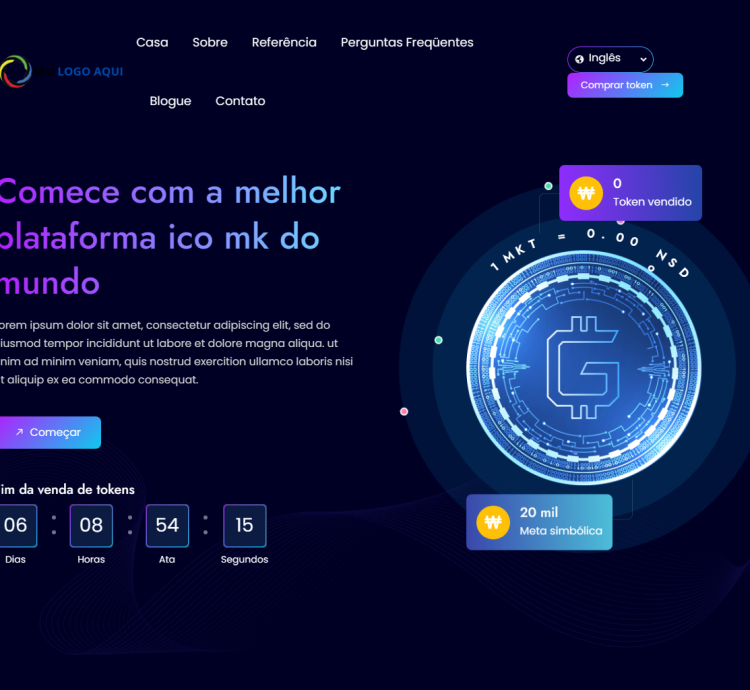 Sistema Para Pré-vendas De Tokens