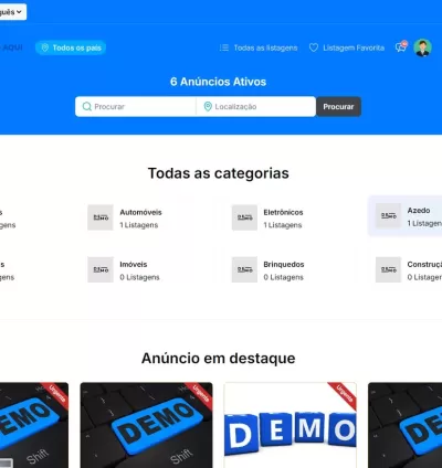 Sistema de Anúncios e Classificados Marketplace Laravel 6