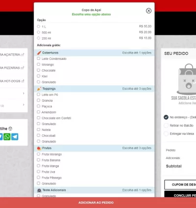 Sistema De Delivery Multicardápios Com Integração Whatsapp 3
