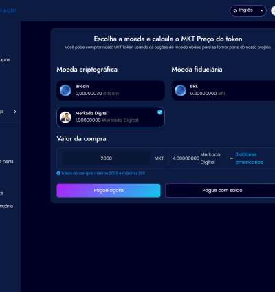 Sistema Para Pré-vendas De Tokens 4