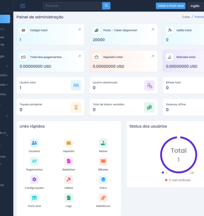 Sistema Para Pré-vendas De Tokens 3