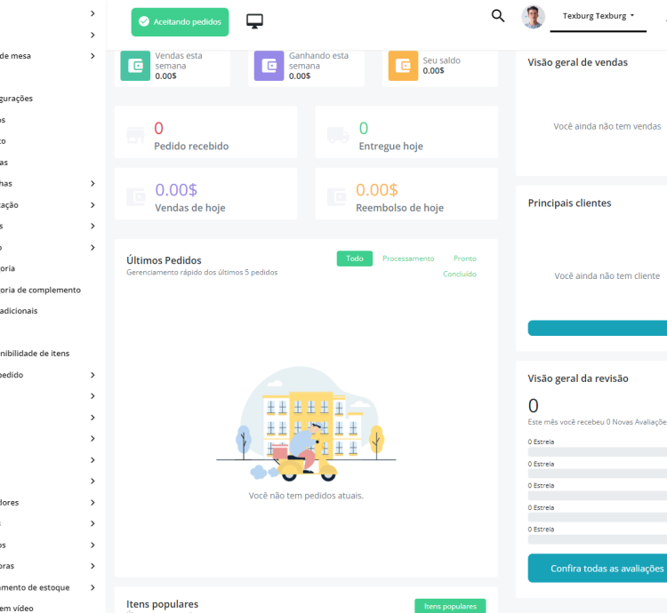 Sistema Para Múltiplos Restaurante