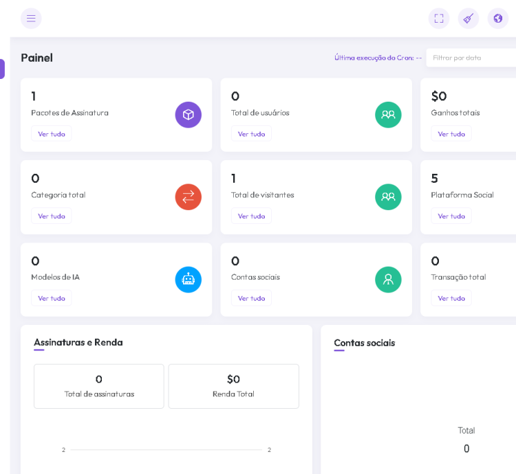 Sistema Para Gerenciamento E Criação De Conteúdo Saas