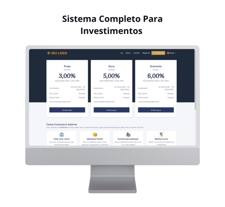 Sistema Completo Para Investimentos