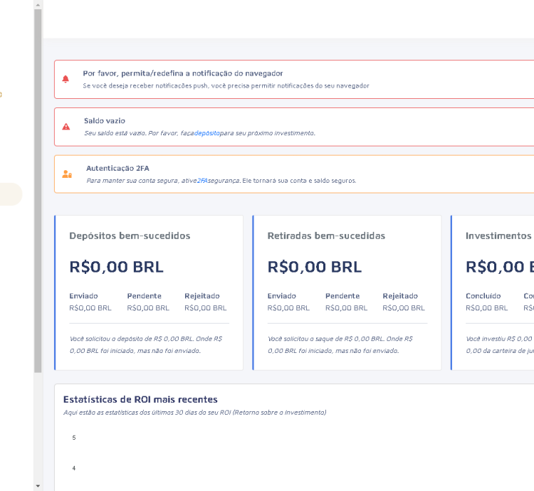 Sistema Completo Para Investimentos