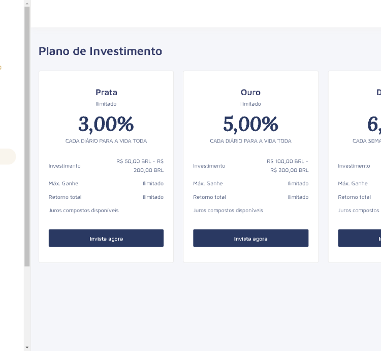Sistema Completo Para Investimentos