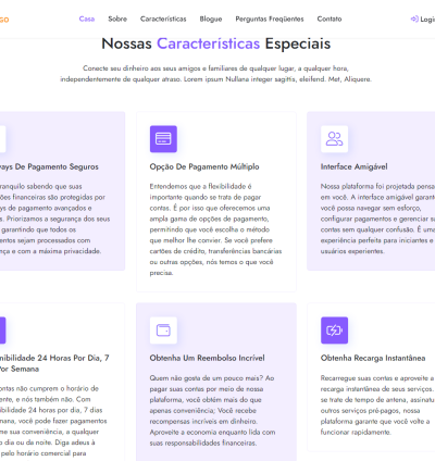 Sistema De Recarga E Pagamento De Contas E Serviços Públicos 8
