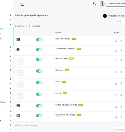 Sistema Para Múltiplos Restaurante 5