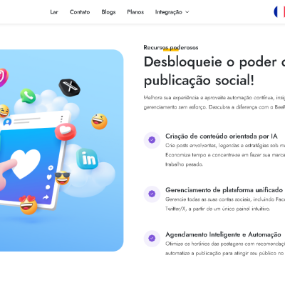 Sistema Para Gerenciamento E Criação De Conteúdo Saas 9