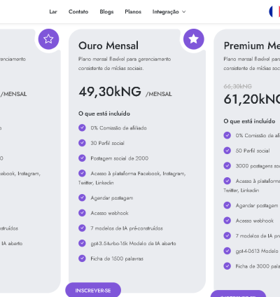 Sistema Para Gerenciamento E Criação De Conteúdo Saas 5