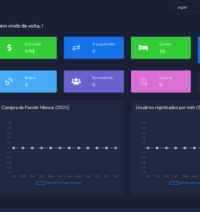 Sistema Reserva Para Hotéis Site Laravel (saas) 3