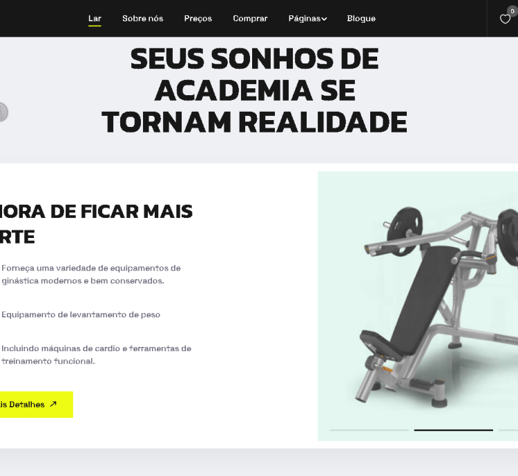 Sistema De Gestão Para Academia