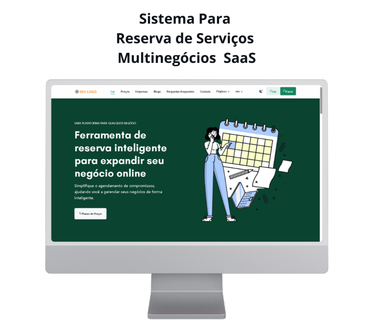 Sistema Para Reserva De Serviços Multinegócios Saas