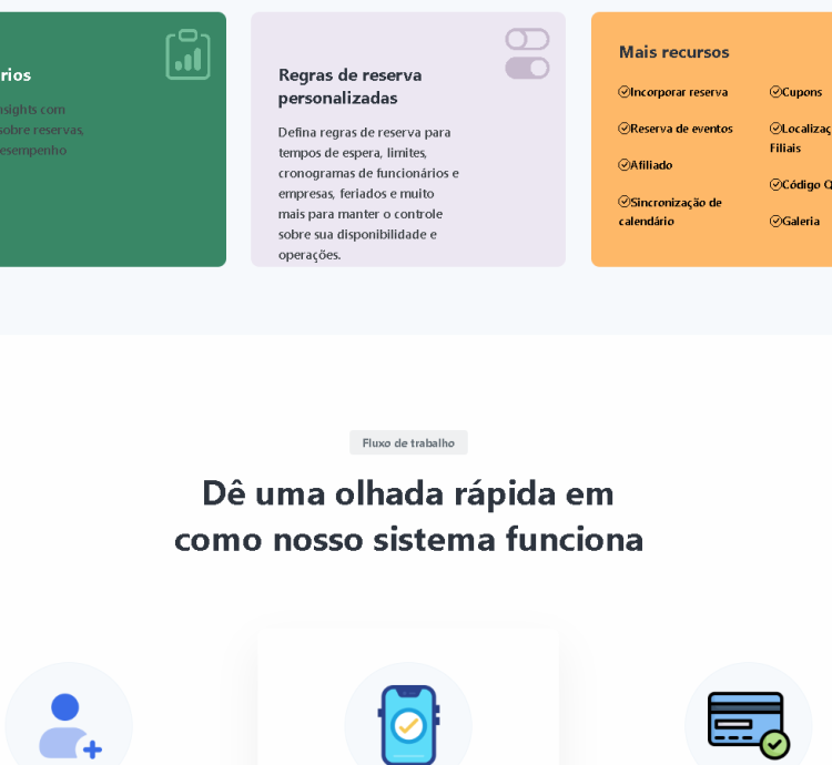 Sistema Para Reserva De Serviços Multinegócios Saas