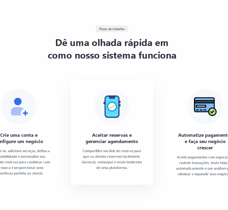 Sistema Para Reserva De Serviços Multinegócios Saas
