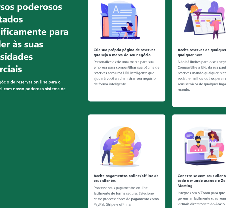 Sistema Para Reserva De Serviços Multinegócios Saas