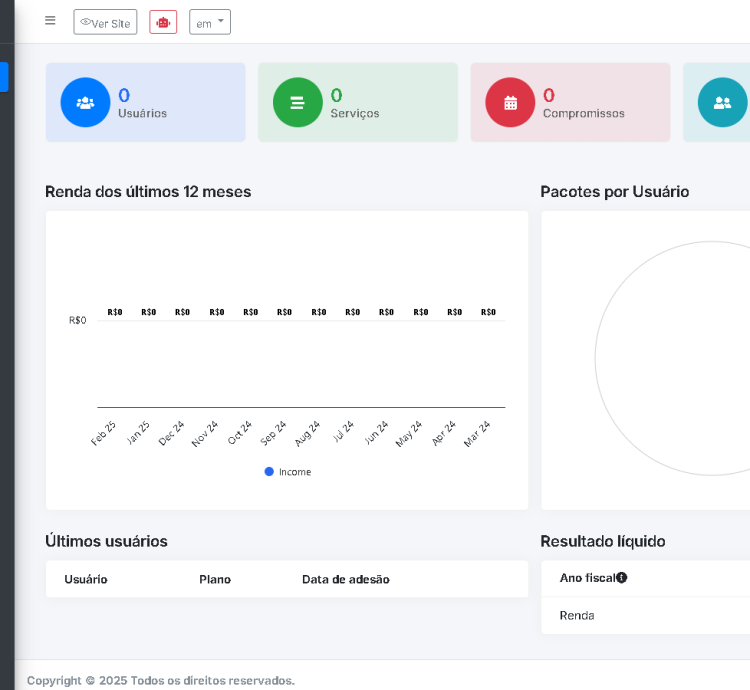 Sistema Para Reserva De Serviços Multinegócios Saas