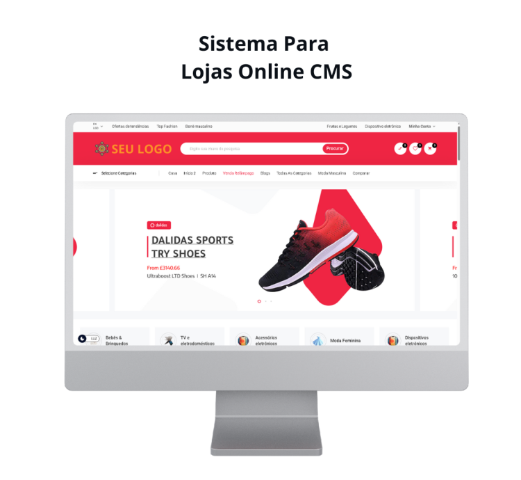 Sistema Para Lojas Online Cms