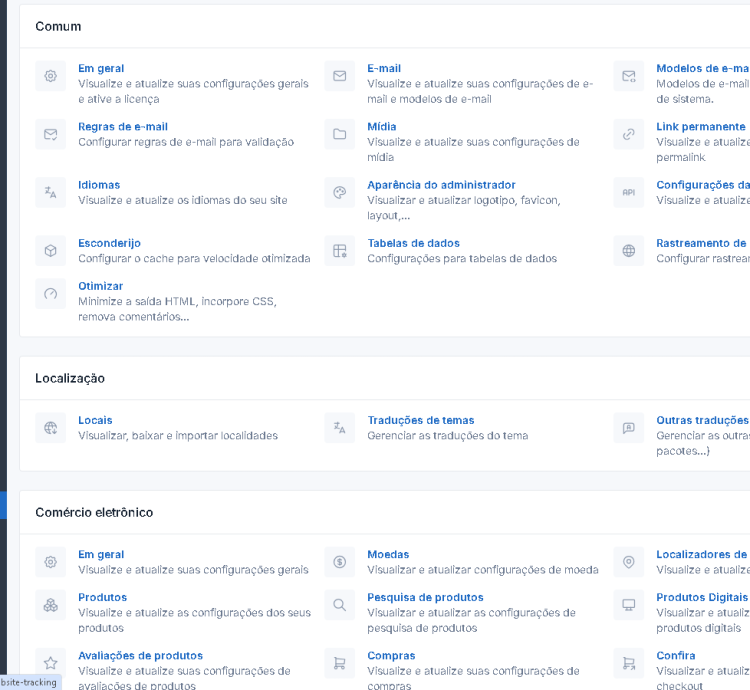 Sistema Para Comércio Eletrônico Laravel