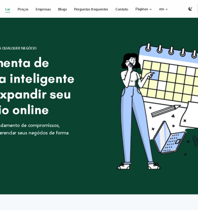 Sistema Para Reserva De Serviços Multinegócios Saas 11