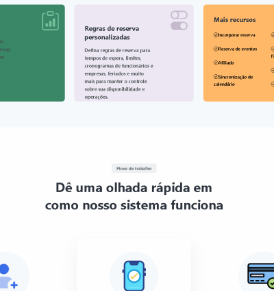 Sistema Para Reserva De Serviços Multinegócios Saas 9