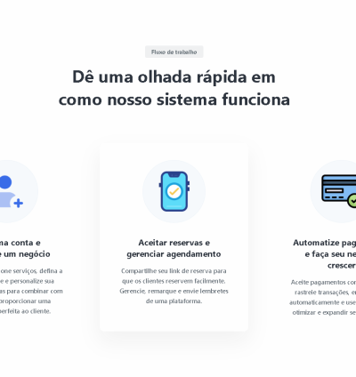 Sistema Para Reserva De Serviços Multinegócios Saas 8