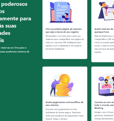 Sistema Para Reserva De Serviços Multinegócios Saas 7